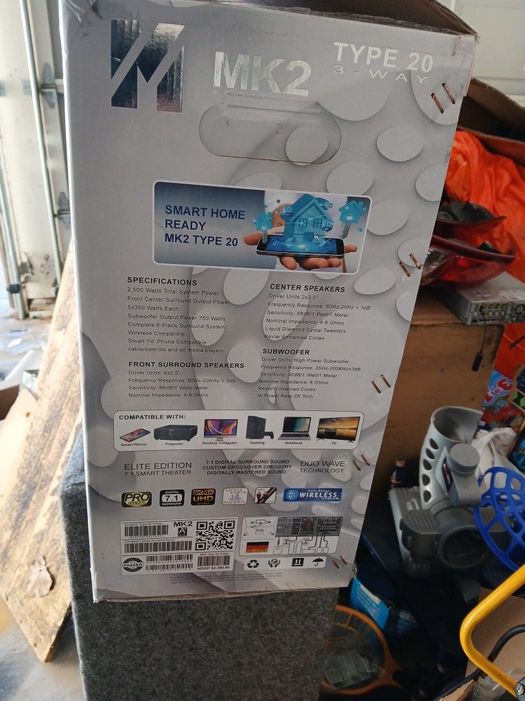 MK Home Theater Surround Speakers