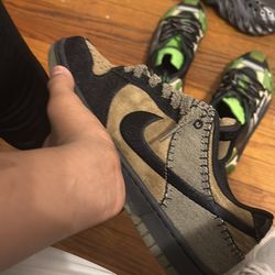 Nike Dunk Low SE sneakers Frankenstein