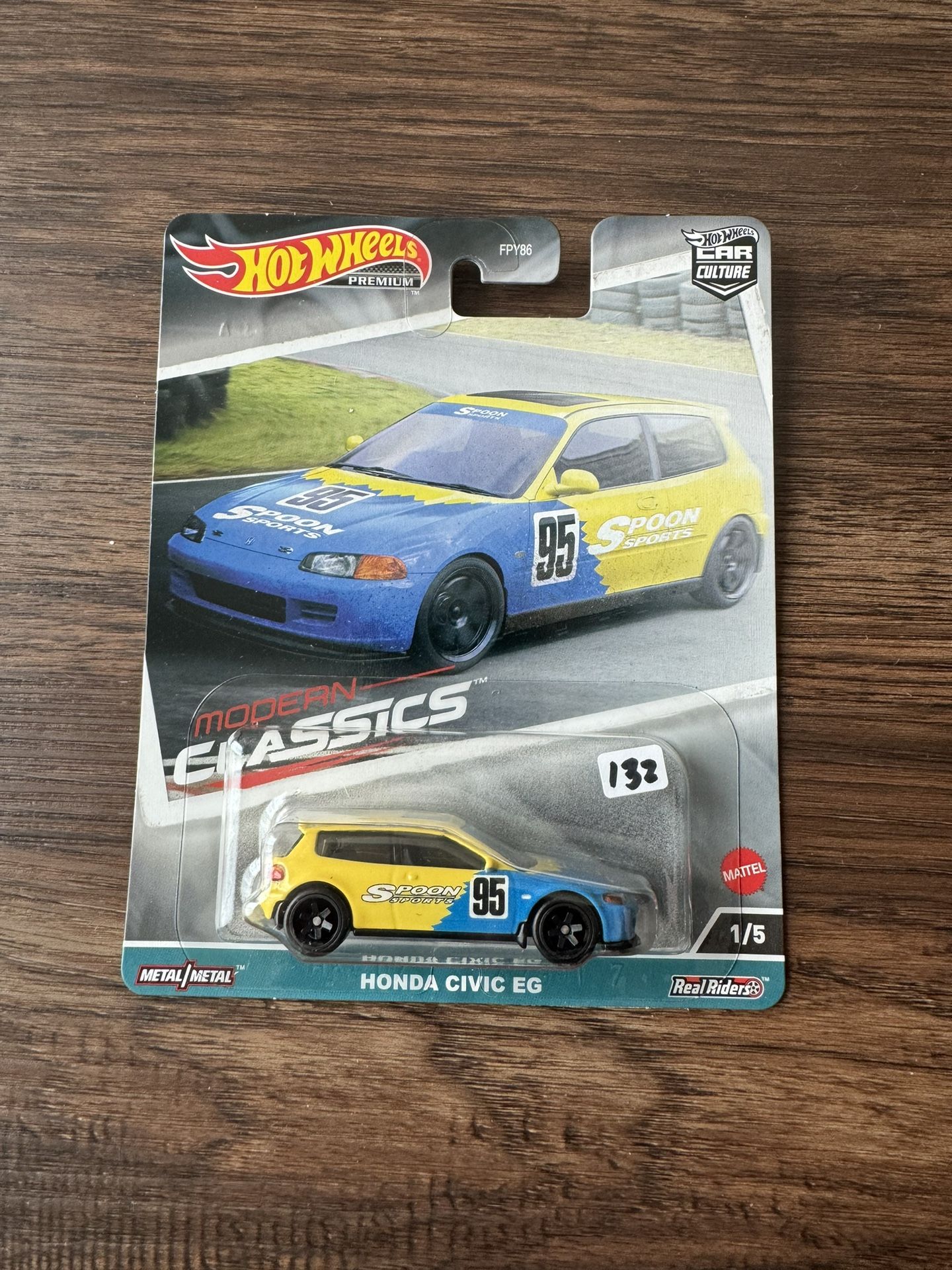 Hot Wheels Premium Spoon Honda Civic EG Premium