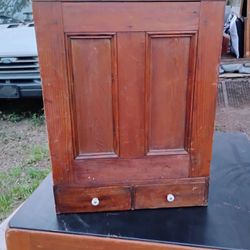 Antique Postmasters Cabinet It Is $40