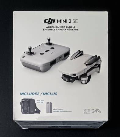 DJI Mini 2 SE Camera Drone with Remote Controller Bundle (Brand New)