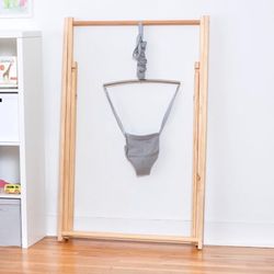New, Already Assembled Avenlur Tulip Wooden Baby Bouncer And Harness, And Hammock Swing