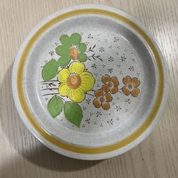 Stoneware Country Meadows 11.5 Plate Hand Painted Underglaze Japan Set Of 6