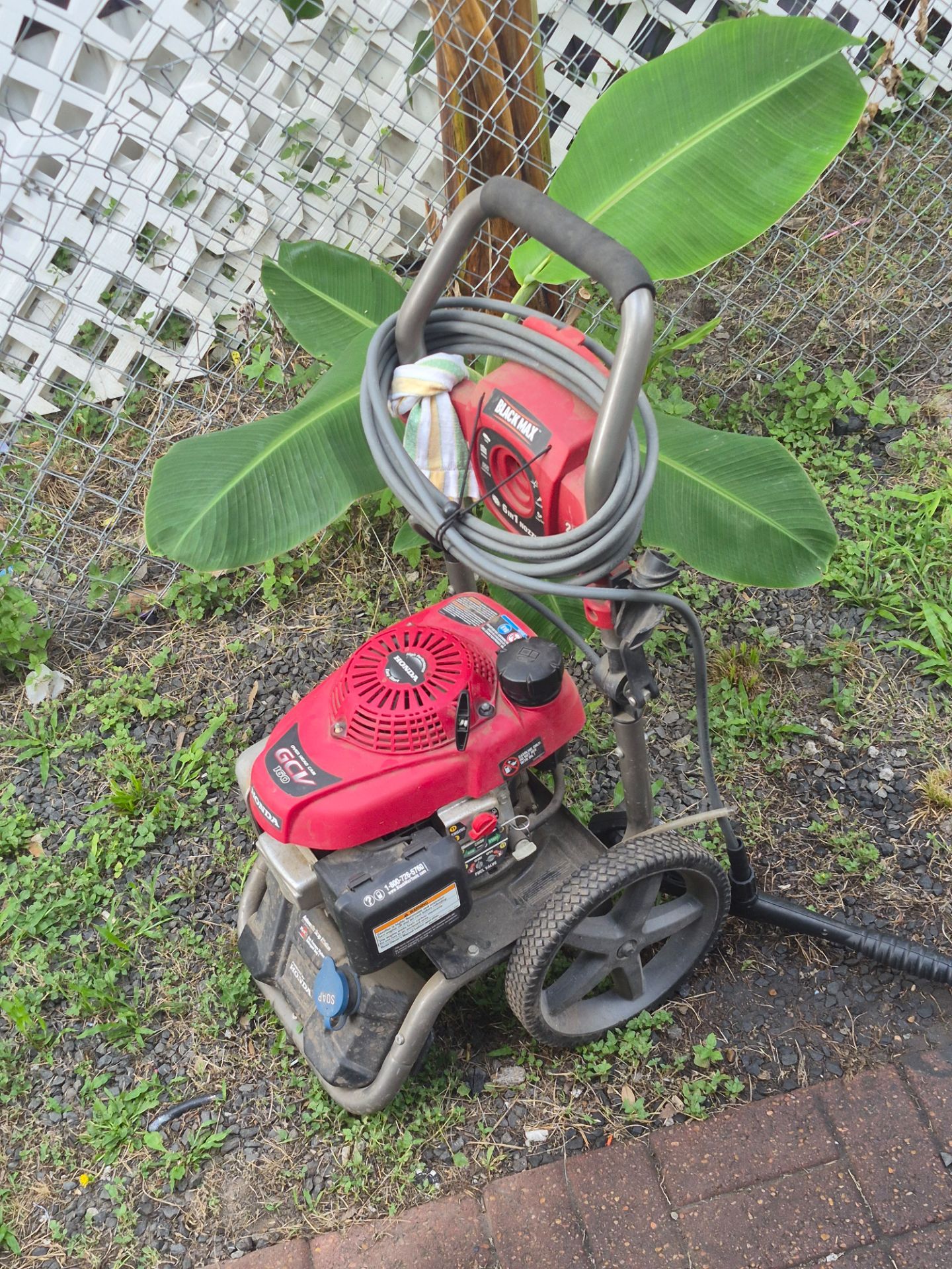 Honda pressure washer