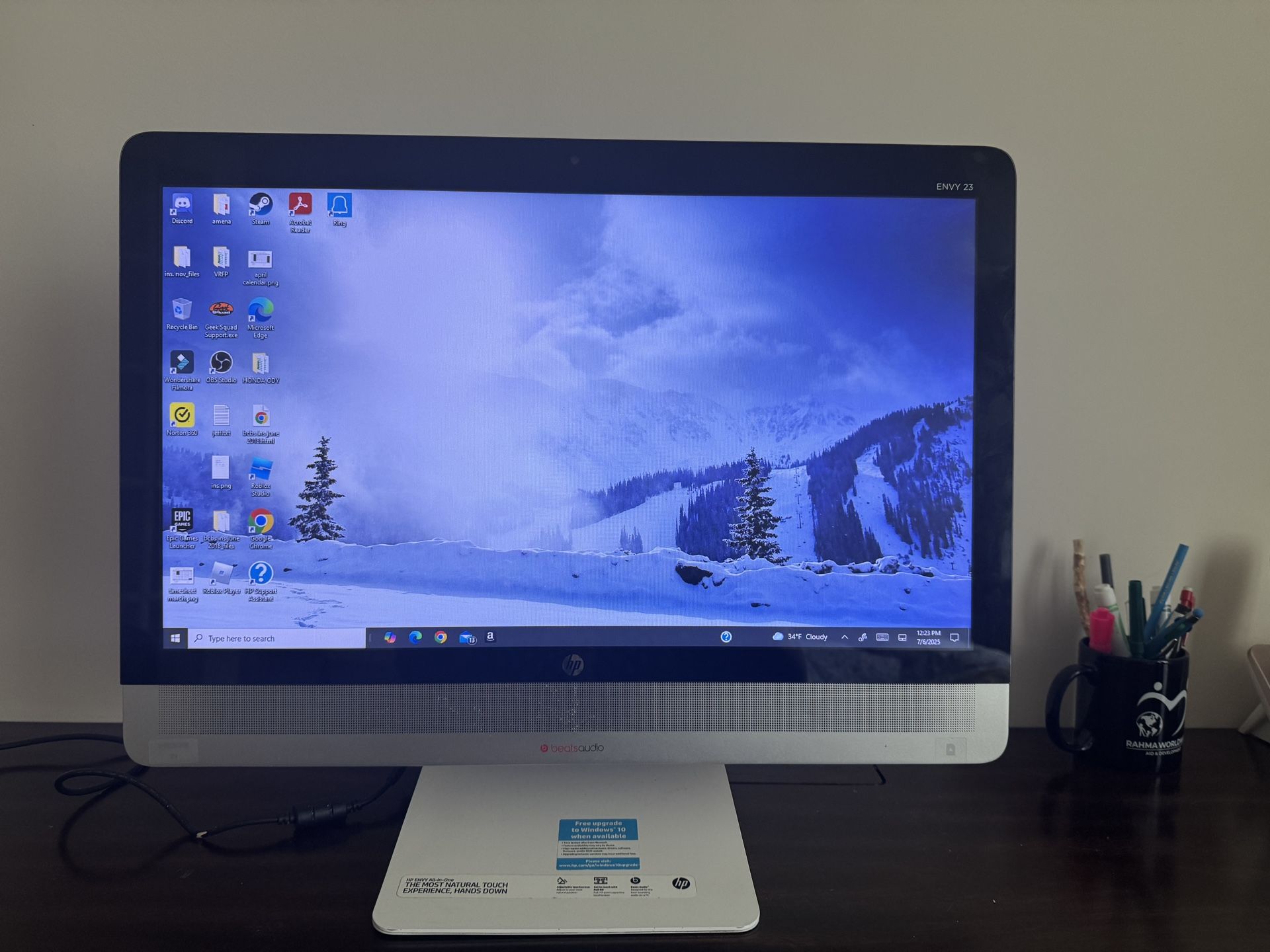 HP Envy All-in-one
