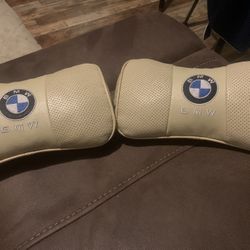 BMW Plush Headrest Comfort Pillow Set