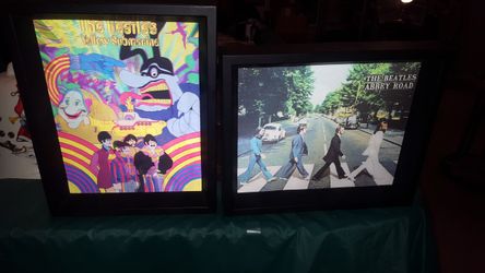 Beatles picture frame