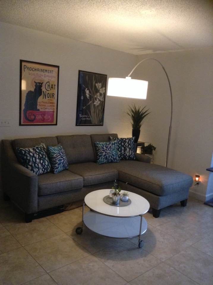 Grey Sectional Sofa