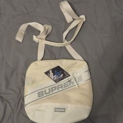 Brand New White Supreme Shoulder Bag