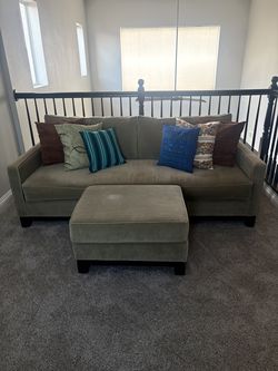 Couch and Ottoman