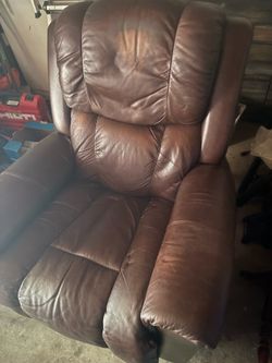 Leather Recliner Rocking chair