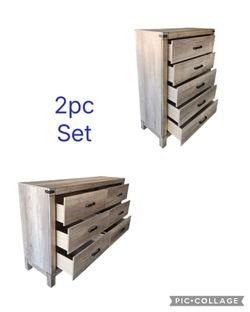 2PC Dresser and chest