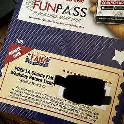 La County Fair Ticket