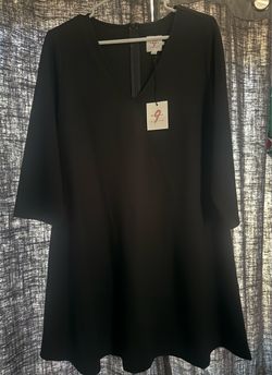 Black maternity dress size S.