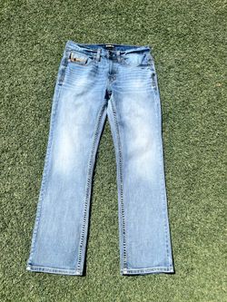 Ariat light blue faded jeans, Size fits 30
