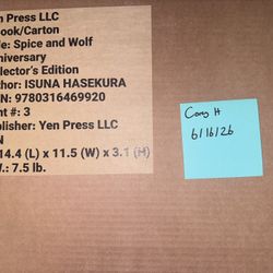 Spice And Wolf Anniversary Collector’s Edition Light Novel Omnibus
