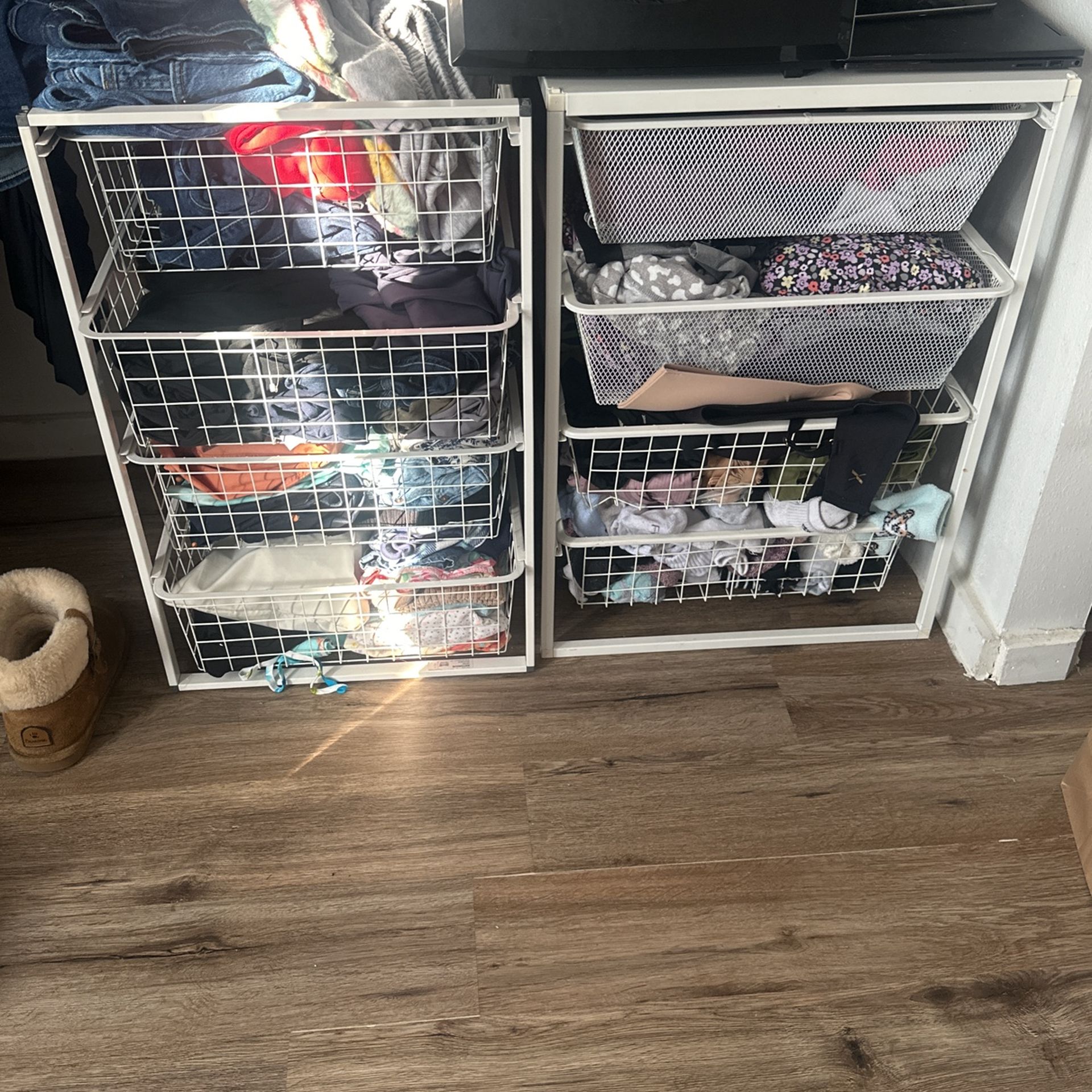 BOTH for Sale- Wired Basket storage