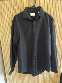 Mens Calvin Klein Slim Fit Long Sleeve Shirt