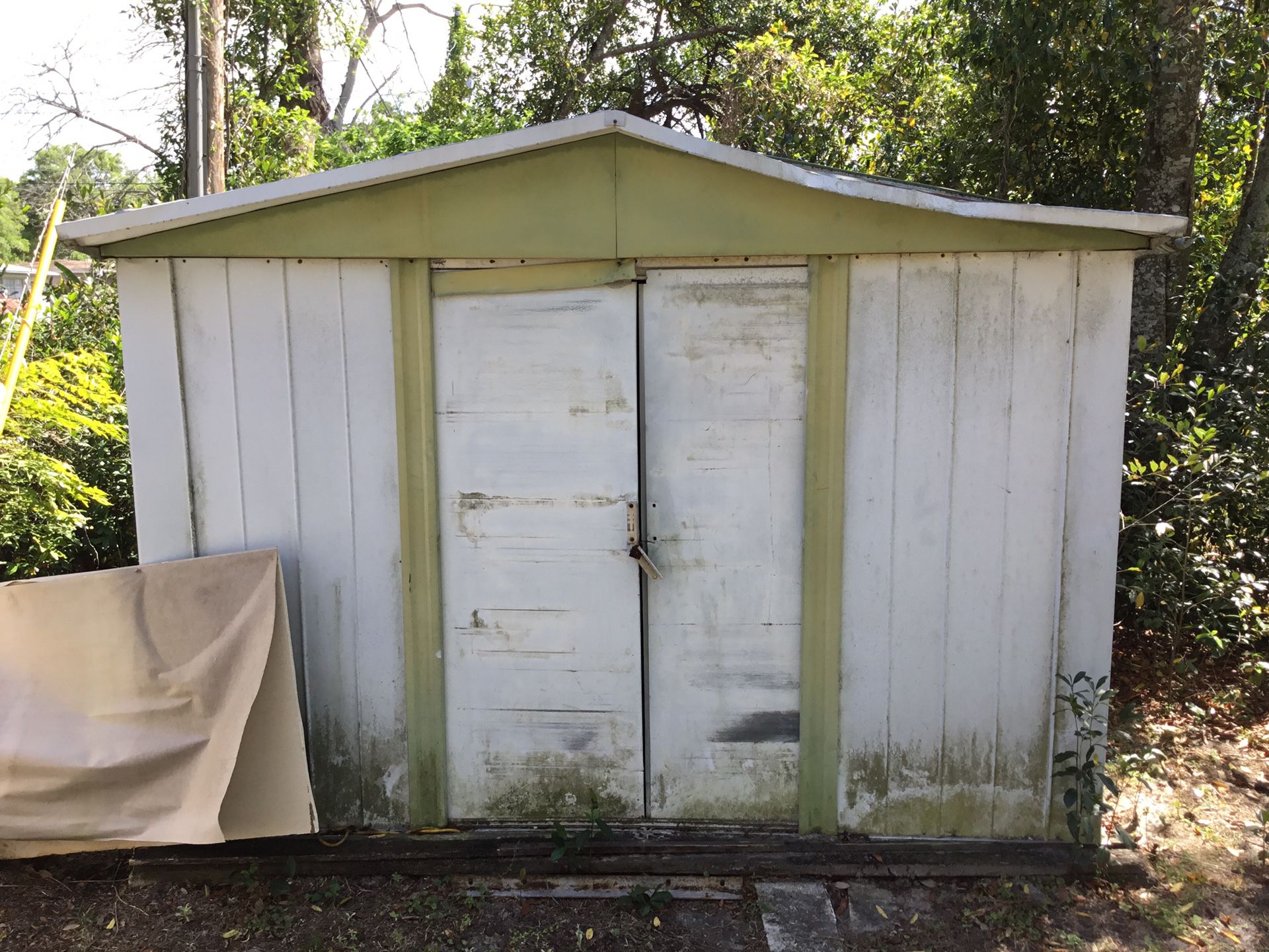 Free shed.