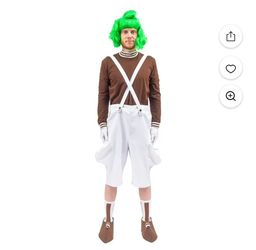 Candy Factory Worker Costume Men Medium