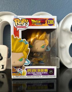Funko Pop! Dragon Ball Daima - Super Saiyan 2 Son Goku (mini) #2305 (GLOW CHASE)
