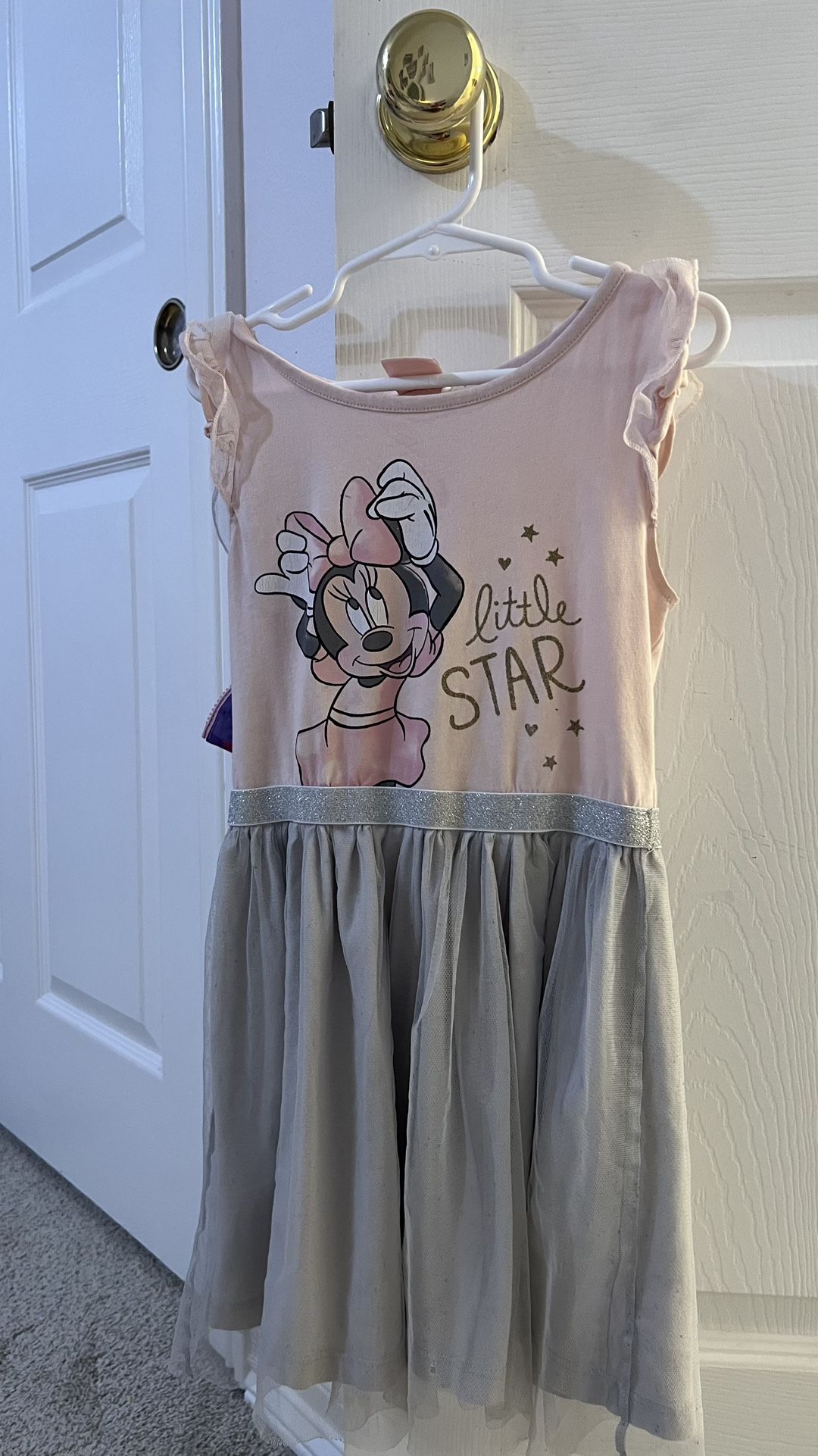 Minnie Mouse “little Star” Dress (5-6T)