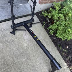 Outback 4-Bike Bicycle Car Hitch Rack in good shape!  Holds 4 bikes.  