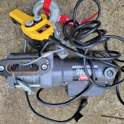 Warn 1000ac Winch In Good Shape 