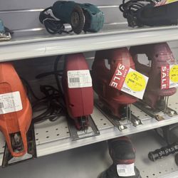 jig saws (prices vary) 