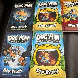 Dog Man Books $9 Each