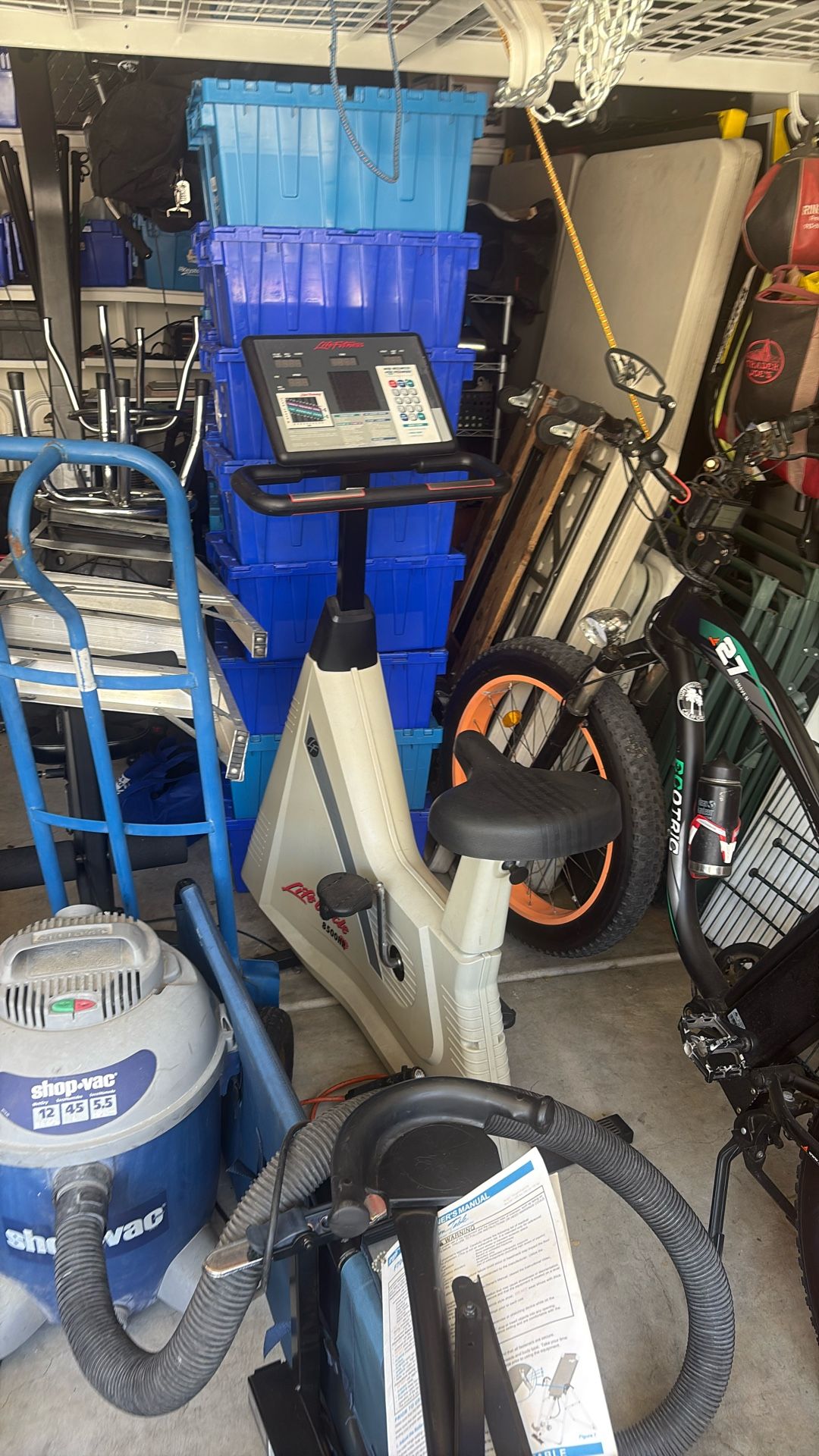 Life Cycle 8500 HR Stationary Bike