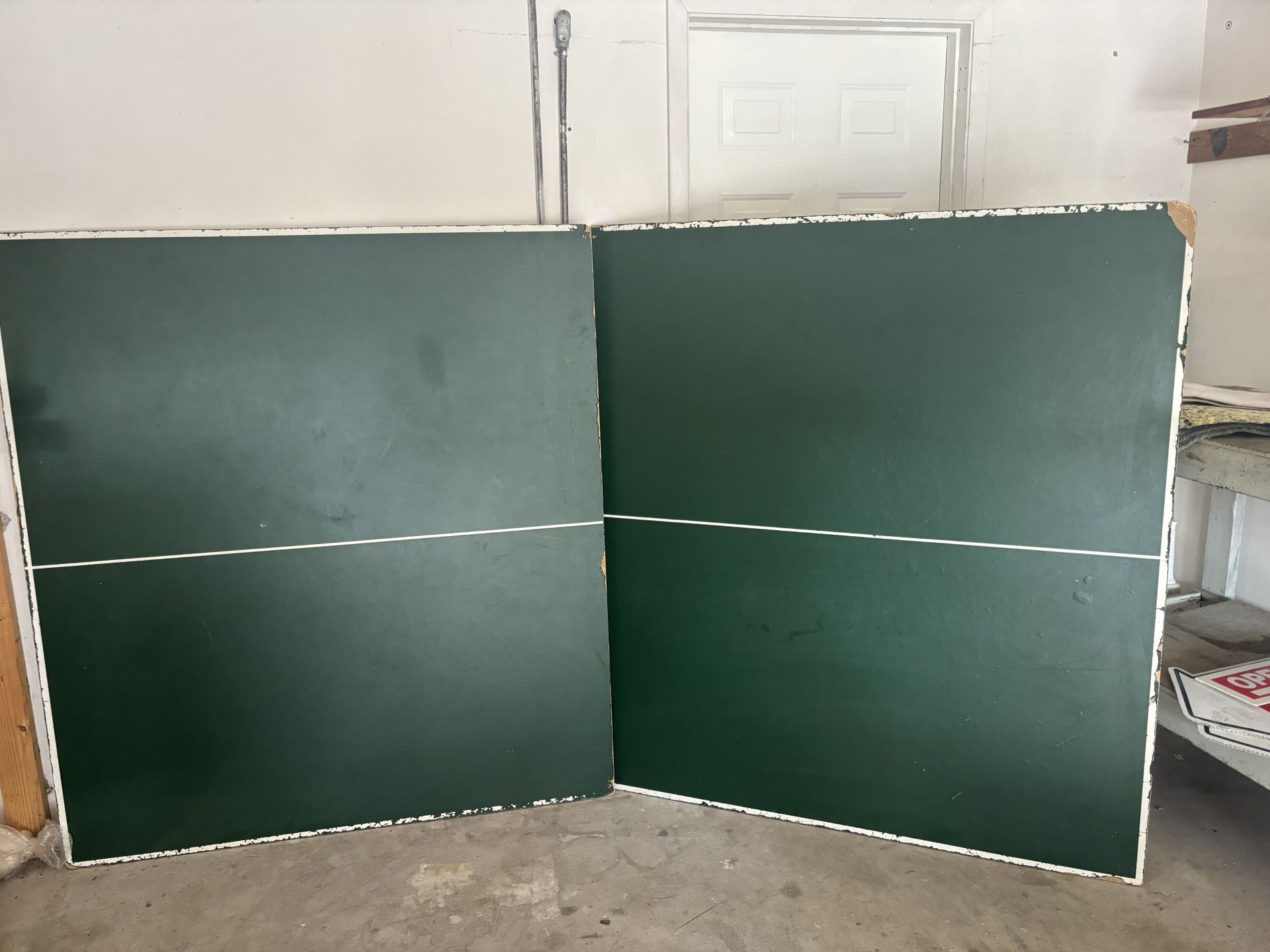 FREE! Ping Pong Table Top (2 Pieces) For Pool Table