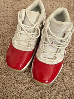 Air Jordan 11 Low Cherry Red Sneakers