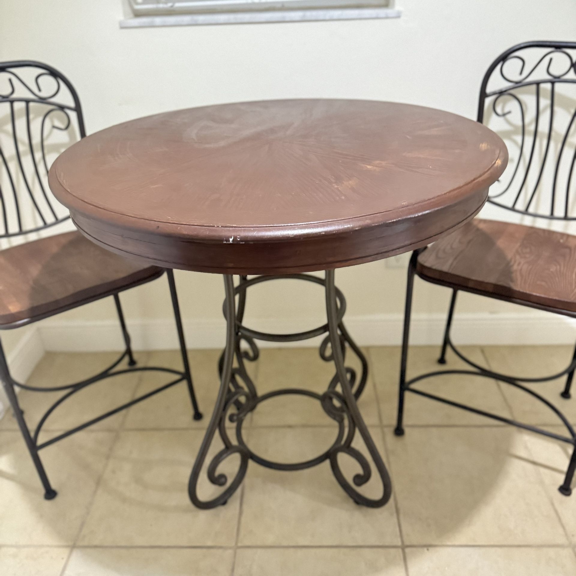 Antique Kitchenette Table