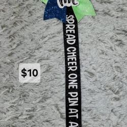 Pin Me Holder For Pins And Bows Cheerleaders 