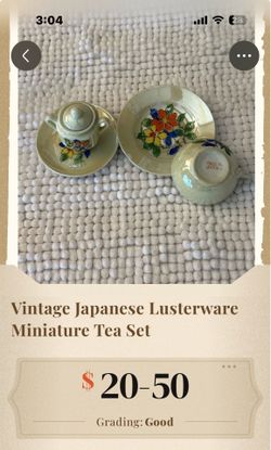 Miniature Lusterware