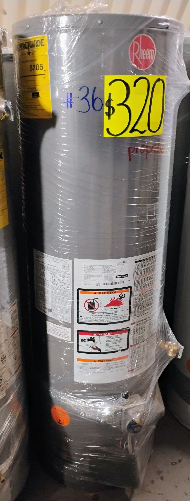 Propane Gas Water Heater 