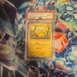 Pikachu Pokemon Together PSA 10