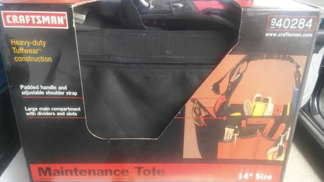 Craftsman utility tote