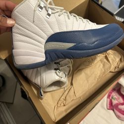 French Blue 12s Jordans 