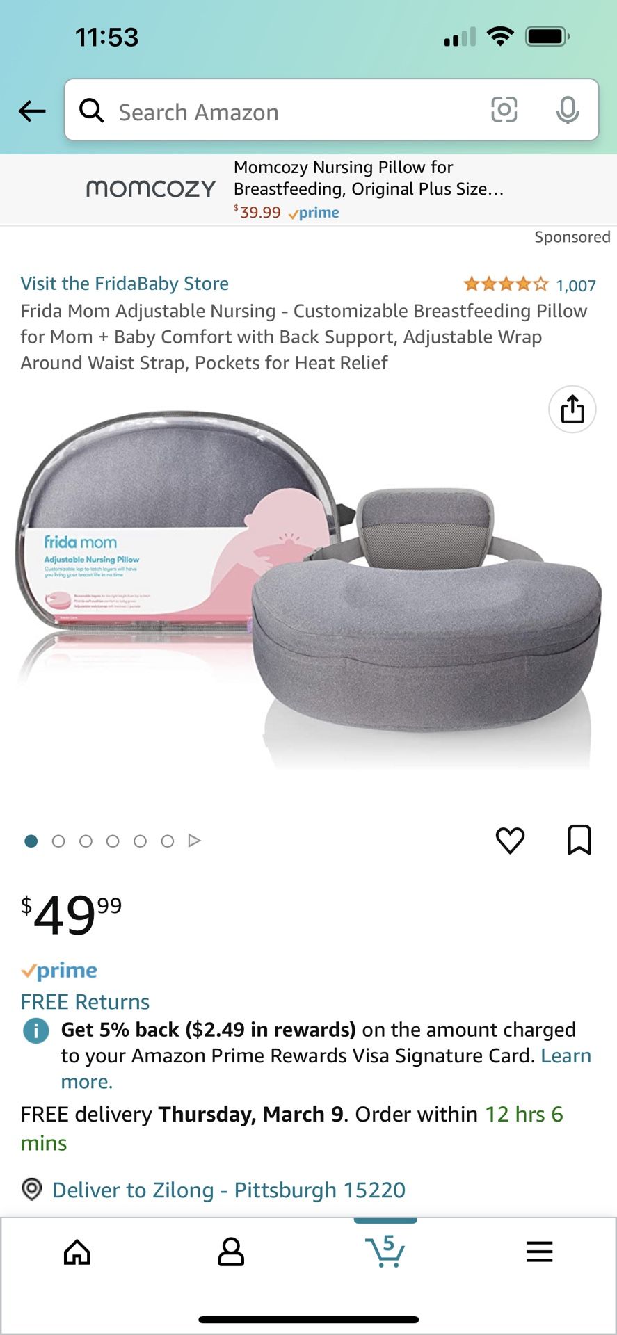 Breastfeeding Pillow