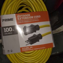 25ft RV Extension Cord And 100ft Outdoor Extension Cord