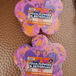 Foam Flower Crafting, Both New