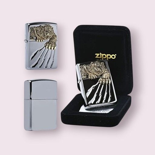 Zippo Lighter  - Tiger Claw 