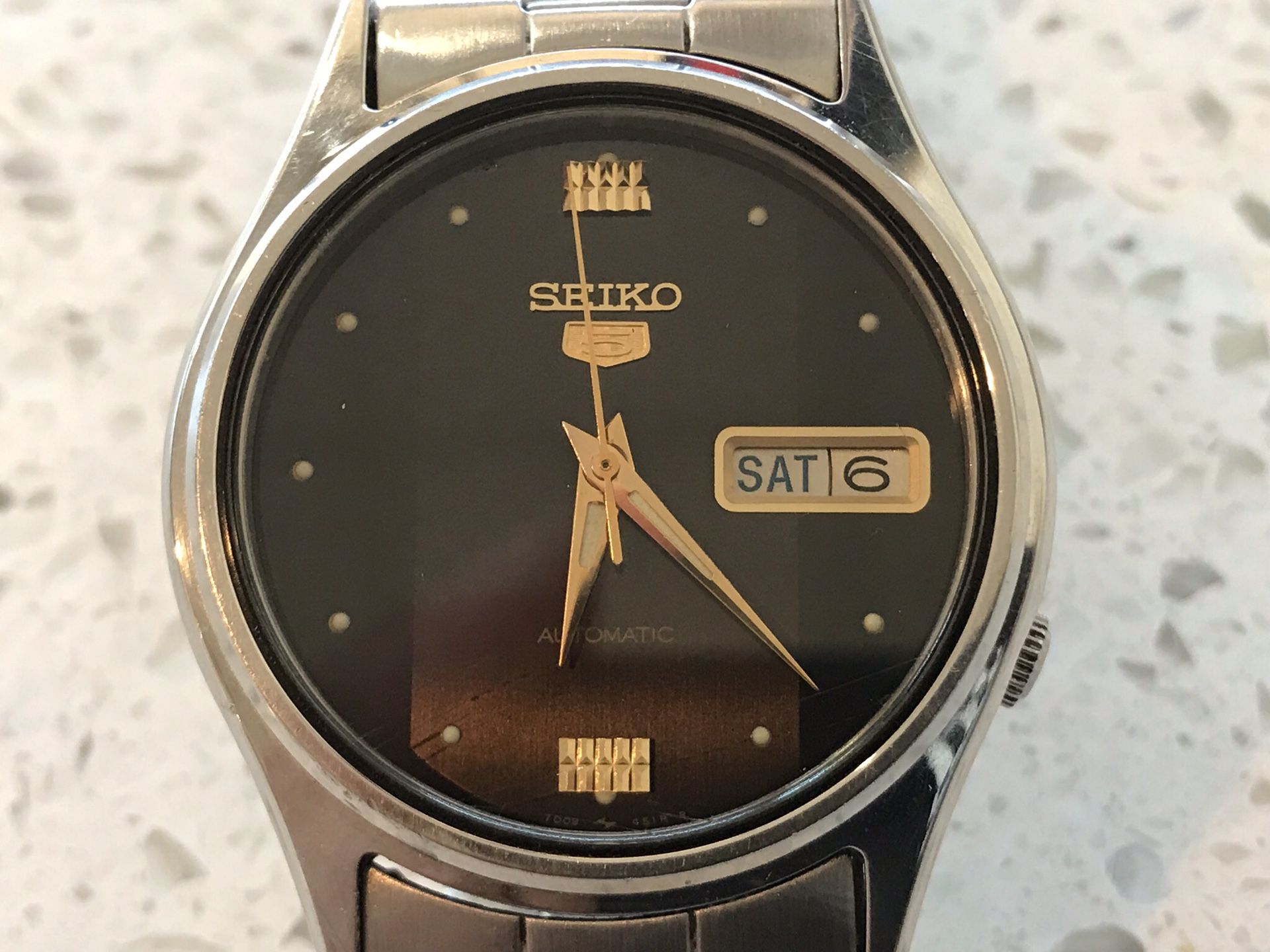 Vintage Seiko 5 Automatic Men's Stainless Steel Watch 7009-3100 A1 for Sale  in Bellflower, CA - OfferUp