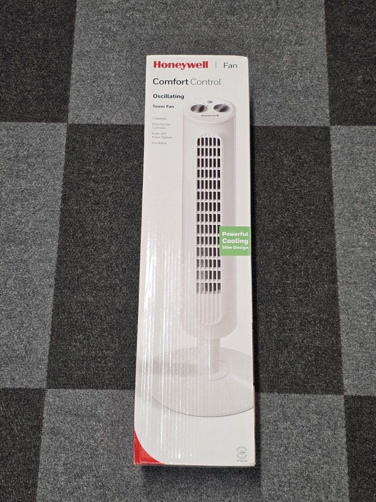 Honeywell Comfort Control Tower Fan (sealed)