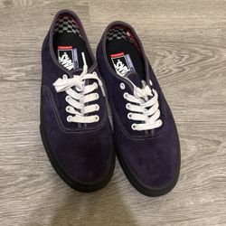 VANS Skate Authentic “Pop Cush” Dark Purple Suede