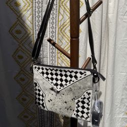 Western Linen Crossbody