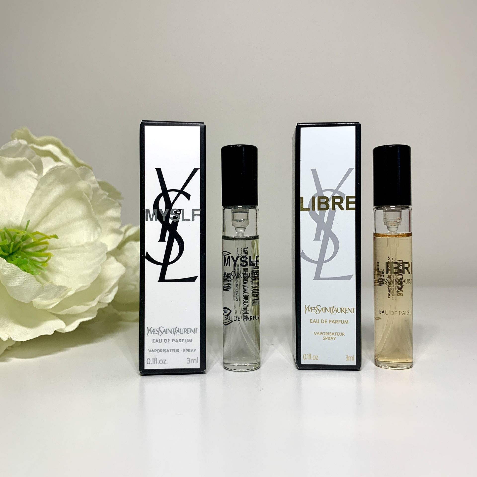 Yves Saint Laurent Libre & Myself Eau De Parfum Sample Spray 3ml/0.1oz Each NIB