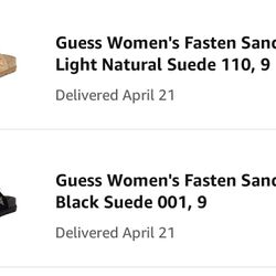 Guess Sandals(looks Like Birkenstocks)